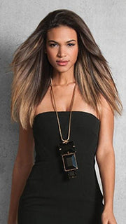 R14/25 = Honey Ginger | 18" Human Hair Highlight Extension (1pc) by Hairdo PPC MAIN IMAGE FB MAIN IMAGE