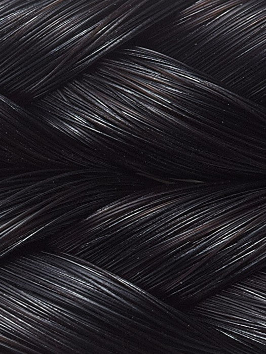1B/2/4 CHOCOLATE SWIRL | Soft Black, Black/Brown, and Dark Brown Blend Braid