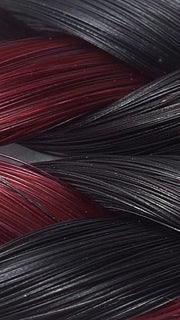 1B/4/134 TWISTED FUDGE | Soft Black, Dark Brown, Rich Burgundy