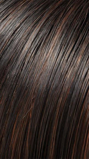 1BRH30 DARK CHOCOLATE CHERRY GANACHE | Soft Black with 33% Gold-Red Highlights