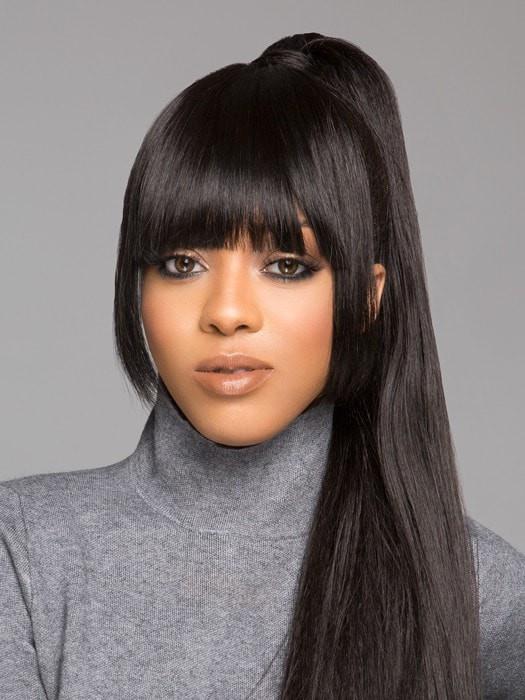 Buy EMERLILY Air Bangs Hair Clip in Bangs Hair Extensions Flat Front Face  Wi Fringe Bangs with Temples Human Hair Pieces for Women Online at  desertcartSINGAPORE