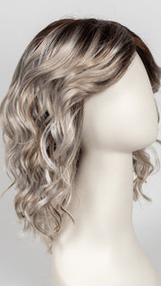 VANILLA-MACCHIATO | Light Chestnut Brown Base with Light Brown, Golden Blonde, and Icy Blonde Highlights
