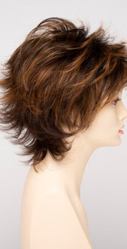 CHOCOLATE CARAMEL | Medium Brown with Soft Red and Blonde highlights