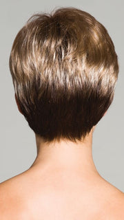 CREAMY-TOFFEE-R | Rooted Dark with Light Platinum Blonde and Light Honey Blonde evenly blended