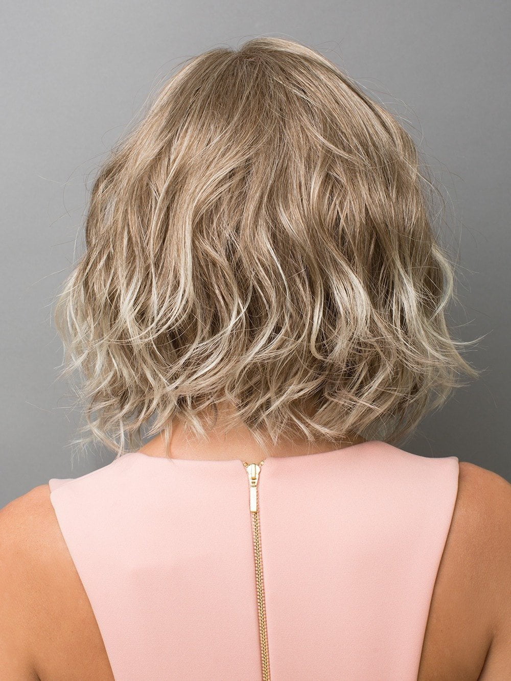 ICE-BLOND | Ashy Blonde base with White Gold tips with highlights around face