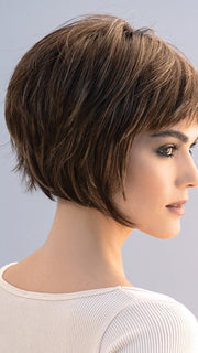 NELL by Rene of Paris in AUBURN-SUGAR-R | Rooted Dark Auburn with Medium Auburn Base with Dark Strawberry Blonde Highlights