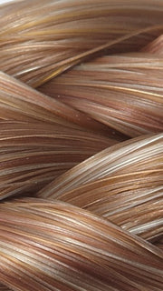 27/27B/27C PEACH SWIRL | Medium Red-Gold Blonde, Light Red-Gold Blonde, Medium Red-Gold Blonde