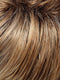 27T613S8 SHADED SUN | Medium Natural Red-Gold Blonde & Pale Natural Gold Blonde Blend and Tipped, Shaded with Medium Brown