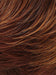 32BF CHERRY ALMOND TART | Medium Natural Red Base with Medium Red-Gold Blonde Tips, Dark/Medium Red Nape