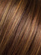 33/30R TOMATO BISQUE | Dark Auburn Base with Golden Auburn chunky highlights