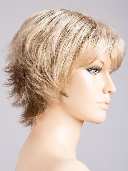 CHAMPAGNE-ROOTED - 24.25.14 | Light Beige Blonde, Medium Honey Blonde, and Platinum Blonde blend with Dark Roots