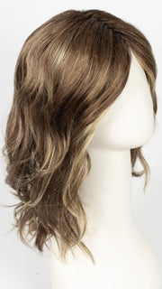 TOBACCO-ROOTED 12.26.27 | Medium Brown base with Light Golden Blonde highlights and Light Auburn lowlights
