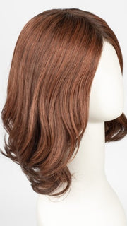 WINE RED ROOTED | Dark Auburn ,blended with Fox red and Dark espresso Brown