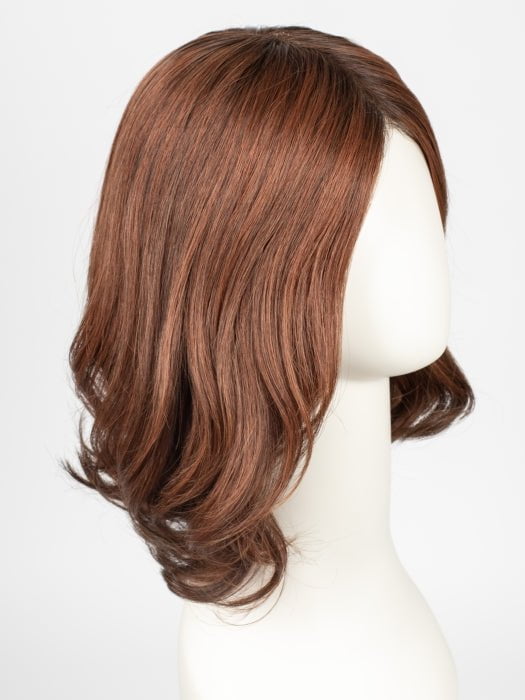 WINE RED ROOTED | Dark Auburn ,blended with Fox red and Dark espresso Brown