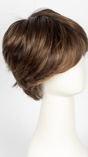 CHOCOLATE-ROOTED 830.27.6 | Medium to Dark Brown base with Light Reddish Brown highlights and Dark Roots