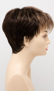 AMARETTO CREAM | Dark Brown roots with overall Medium Brown base with Honey Blonde highlights