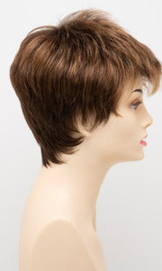 CHOCOLATE CARAMEL | Medium Brown with Soft Red and Blonde highlights