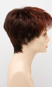 CHOCOLATE CHERRY | Dark Brown roots with overall Medium Brown base with Deep Red highlights