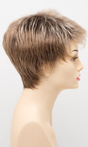SPARKLING CHAMPAGNE | Medium Brown roots with overall Strawberry Blonde base and soft Golden Blonde highlights