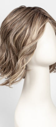 RL12/22SS SHADED CAPPUCCINO | Light Golden Brown Evenly Blended with Cool Platinum Blonde Highlights with Dark Roots