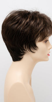 AMARETTO CREAM | Dark Brown roots with overall Medium Brown base with Honey Blonde highlights