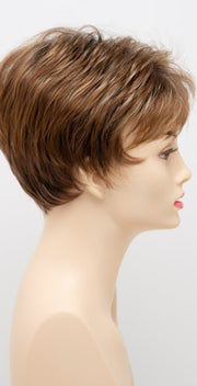 CREAMED COFFEE | Medium Brown roots and base with Cinnamon and Golden Blonde highlights