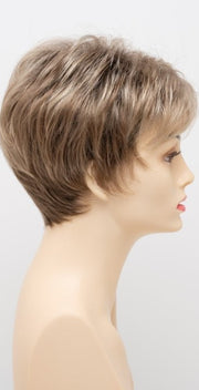 SPARKLING CHAMPAGNE | Medium Brown roots with overall Strawberry Blonde base and soft Golden Blonde highlights