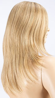 SANDY-BLONDE-ROOTED | Medium Honey Blonde, Light Ash Blonde, and Lightest Reddish Brown blend with Dark Roots