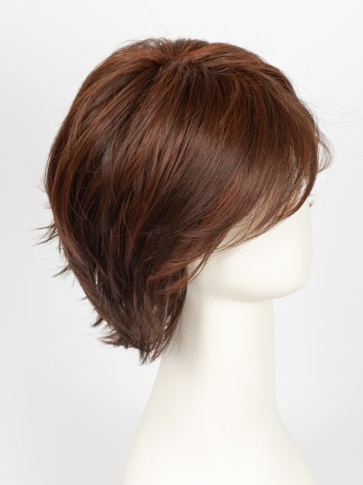10/130R | Bright Red with Medium Brown roots