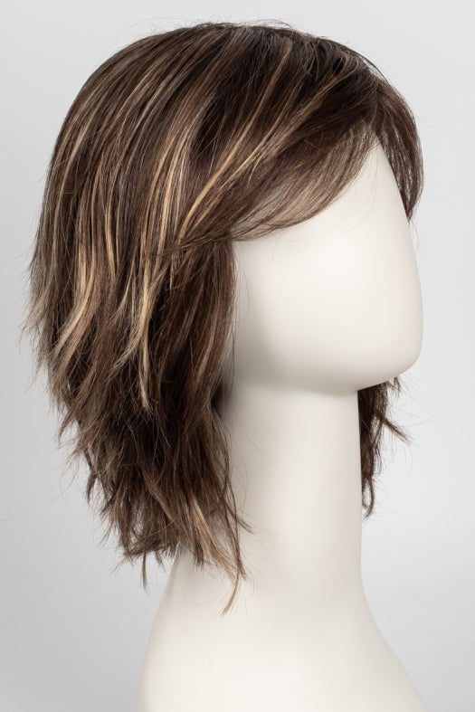 CKISSRT4 | Golden Brown with Copper Blonde Highlights and Dark Brown Roots