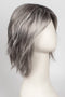 CHROMERT1B | Gray and White with 25% Medium Brown Blend and Off-Black Roots