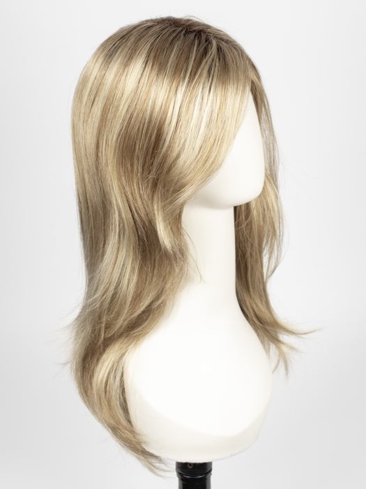CHIFFON-CANDY | Dark Gold Blonde with shadowed roots and Gold Blonde highlights
