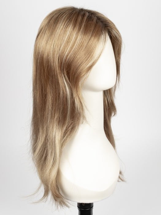 MIMOSA-HL | Light Red Brown with Dark Brown roots and Pale Blonde highlights