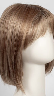 NUTMEG-F | Medium Blonde and Honey Brown Base Frosted with Platinum Blonde Highlights