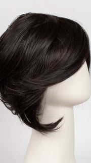 RL2/4 OFF BLACK | Black Evenly Blended with Dark Brown Highlights