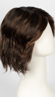 CHOCOLATE ROOTED 6.30 | Medium to Dark Brown base with Light Reddish Brown highlights and Dark Roots