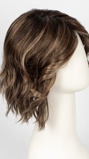 MOCCA ROOTED 830.12.20 | Medium Brown, Light Brown, and Light Auburn Blend with Dark Roots
