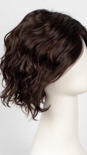 DARK CHOCOLATE ROOTED 4.33 | Dark Brown base with Light Reddish Brown highlights with Dark Roots