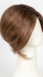 30A27S4 SHADED PEACH | Medium Natural Red & Medium Red-Gold Blonde Blend, Shaded with Dark Brown