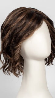 FS6/30/27 TOFFEE TRUFFLE | Brown, Medium Red-Gold, Medium Red-Gold Blonde Blend with Medium Red Gold Blonde Bold Highlights
