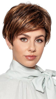 KHLOE by WIG PRO in 8-29-R2 | Darkest Brown Rooted with Chestnut Brown and Honey Apricot blend PPC MAIN IMAGE FB MAIN IMAGE