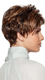 The Pre-styled, ready-to-wear style is designed to look and feel like natural hair.