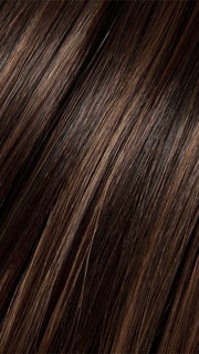 637T RUM RAISIN | Medium Auburn highlighted with Coppery Auburn  with Dark Auburn and Medium Brown lightly blended in