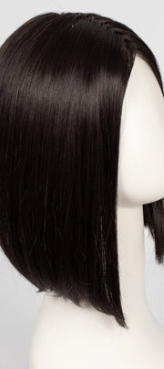 RL2/4 OFF BLACK | Black Evenly Blended with Dark Brown Highlights
