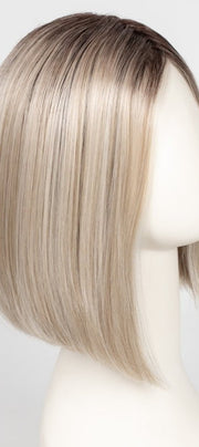 RL16/22SS SHADED ICED SWEET CREAM | Pale Blonde with Slight Platinum Highlighting with Dark Roots