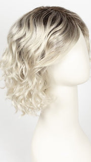 PLATIN-BLONDE-ROOTED 1001.23.60 | Lightest Pale Blonde and Pearl White blend with Winter White and Shaded Roots