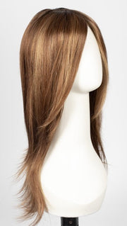 30A27S4 SHADED PEACH | Medium Natural Red & Medium Red-Gold Blonde Blend, Shaded with Dark Brown