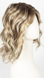 12FS8 SHADED PRALINE | Light Gold Brown, Light Natural Gold Blonde & Pale Natural Gold-Blonde Blend, Shaded with Medium Brown