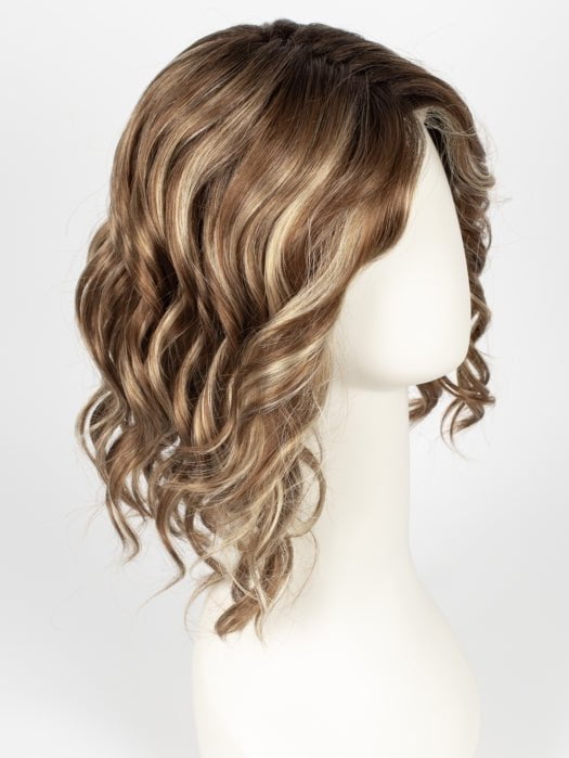 FS26/31S6 SALTED CARAMEL | Medium Natural Red Brown with Medium Red Gold Blonde Bold Highlights, Shaded with Brown