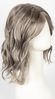 39F38 ROASTED CHESTNUT | Light Natural Ash Brown with 75% Grey Front, graduating to Medium Brown with 35% Grey Nape